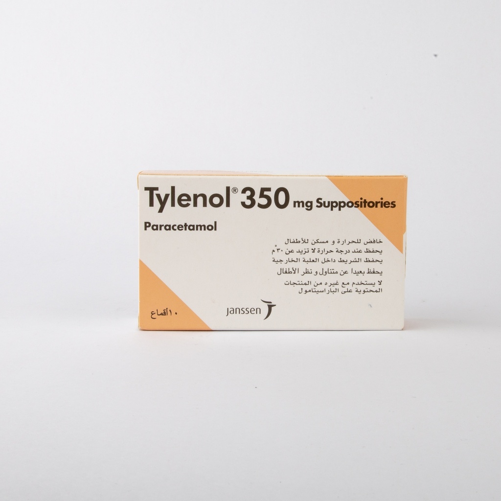 Tylenol 350Mg Suppository 10'S-