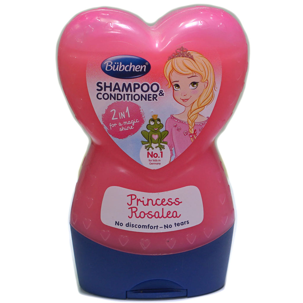 Bubchen Kids Princess Prrosalea Sh&amp;Cond 230Ml