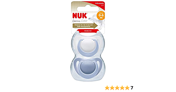 Nuk Pacifier La S1 B-Blue 2/Box#5178