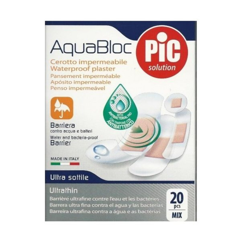 Pic-Aquabloc Waterproof Plaster Mix - 20Pcs