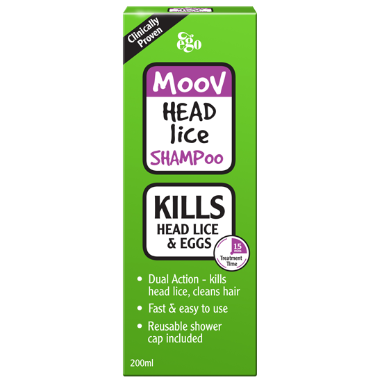 Ego Moov Head Lice Shampoo 200Ml