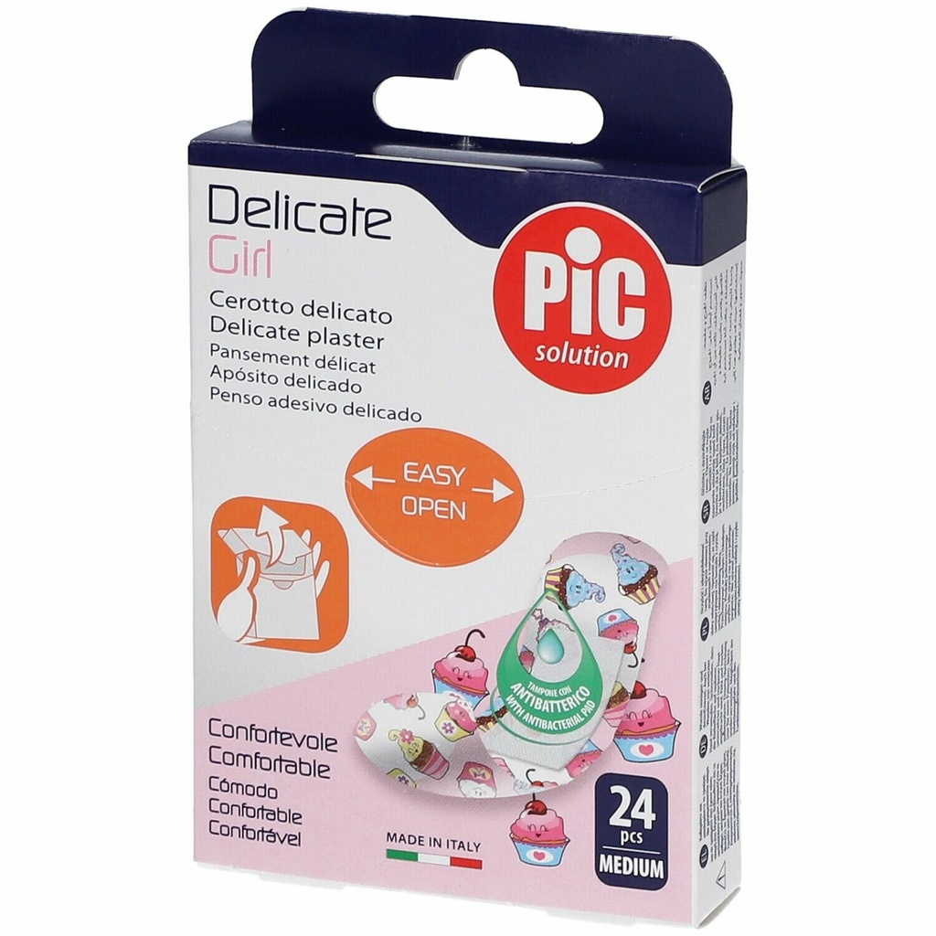 Pic Delicate Girls Plaster 19X72Mm 24S (222461)
