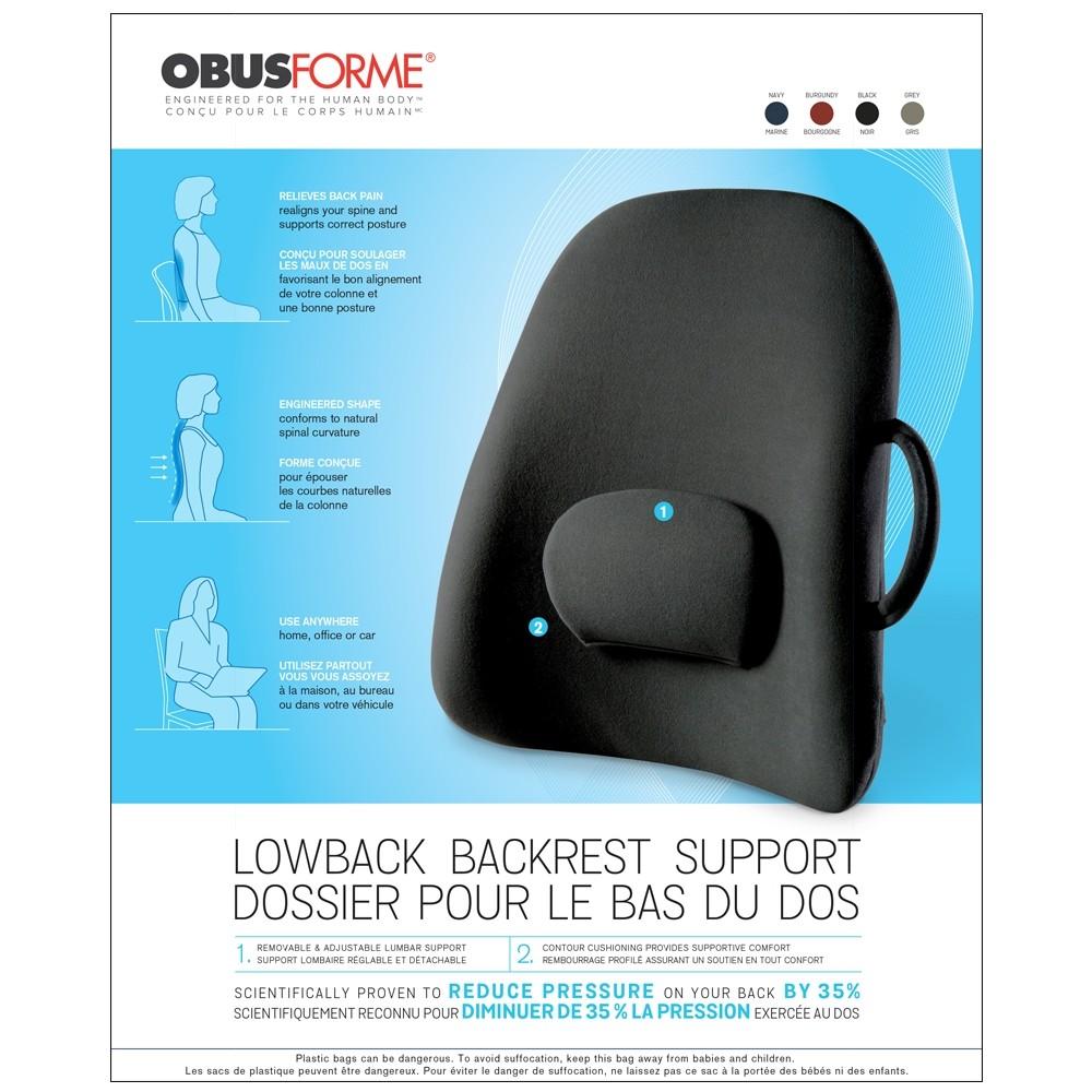 Obusforme Lowback Backrest Back