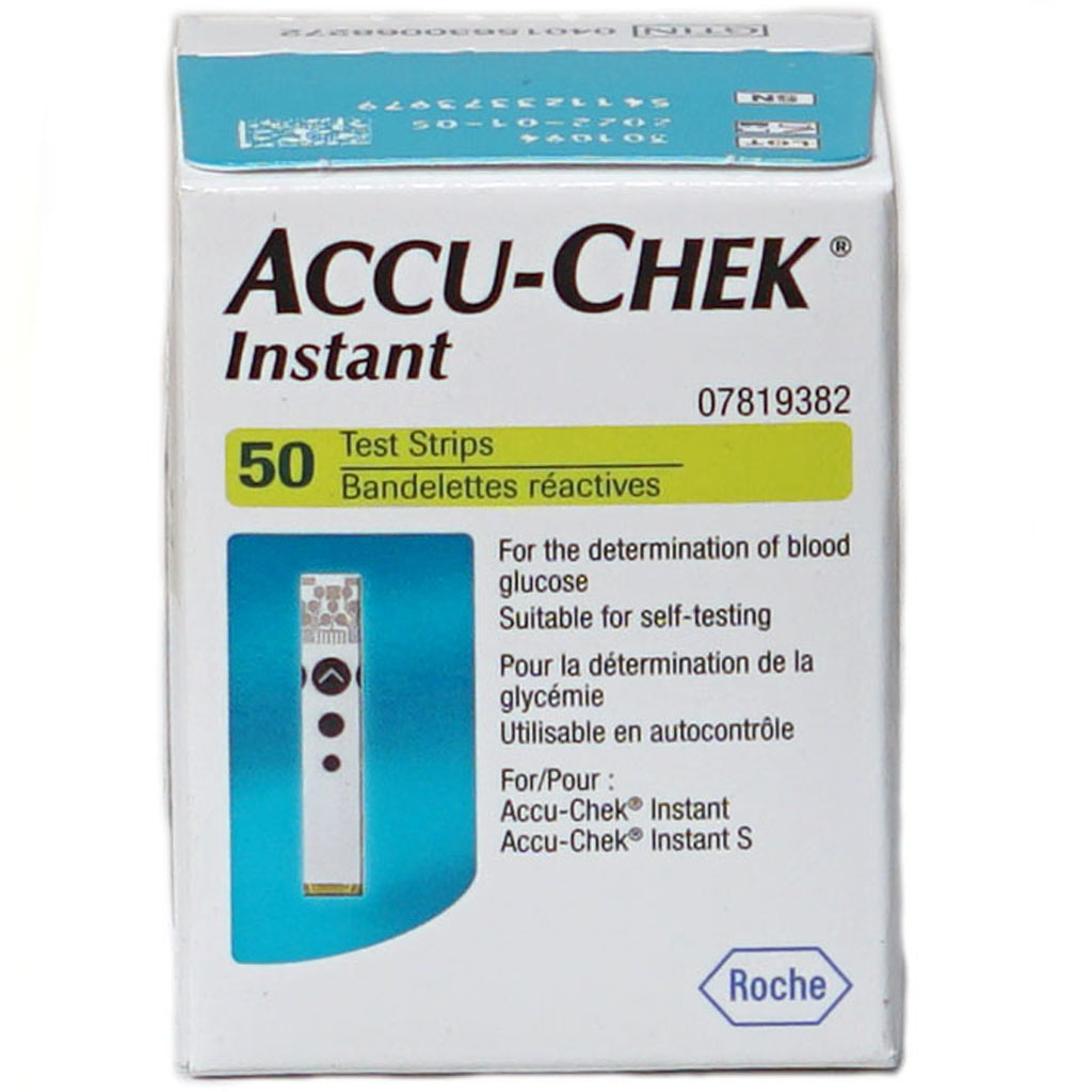 Accu Check Instant Test Strips 50'S