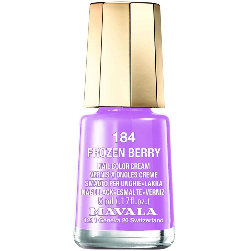 MAVALA Nail Polish 184 Frozzen Berry 5ML