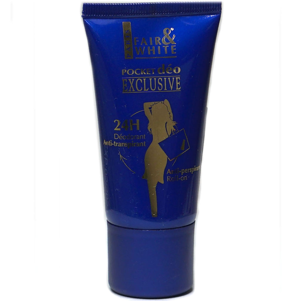 Fair &amp; White Exclusive Pocket Deo Roll-On 50Ml(Blu