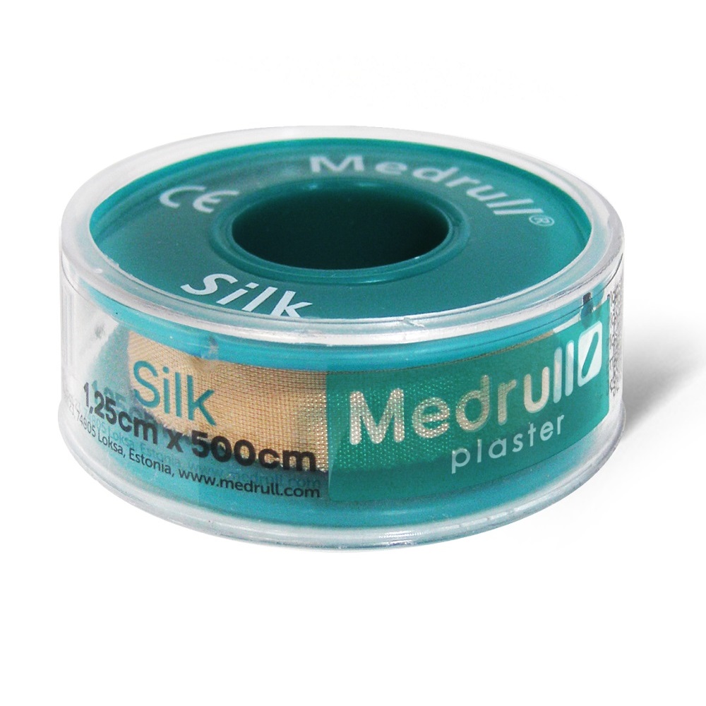 Medrull Plaster In Roll Silk 1.25Cm X 500Cm