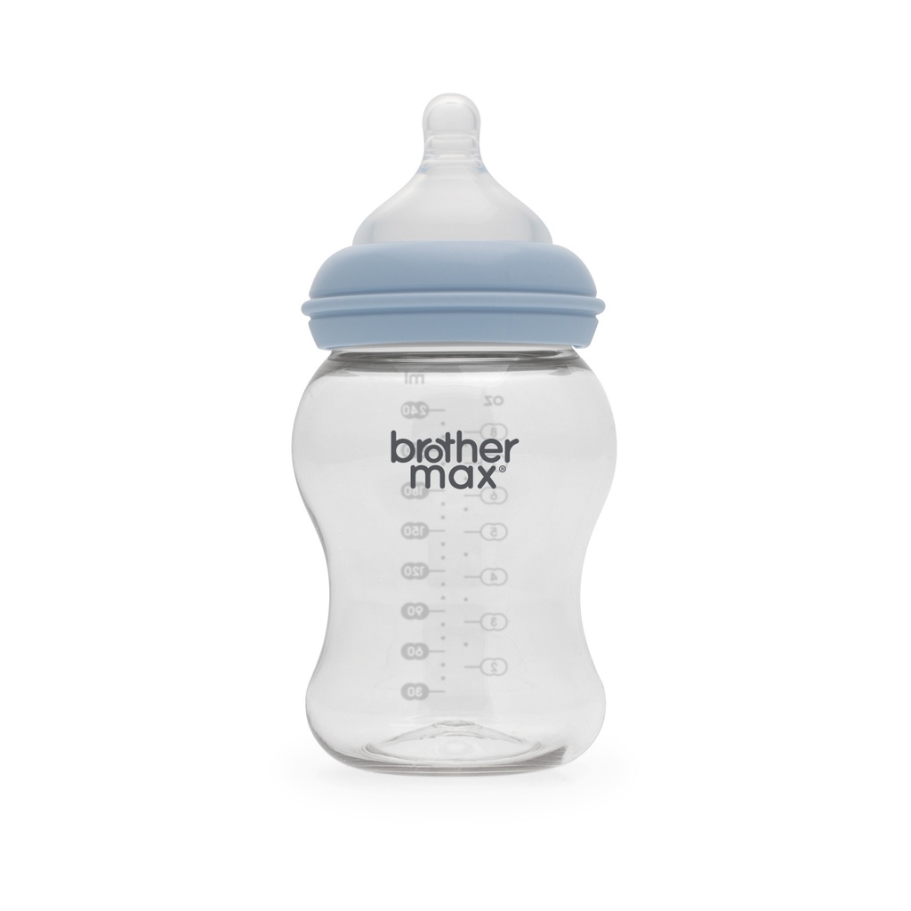 Brother Max Pp Ext Wide Neck F Bott 240Mlbm 110G /8Oz+M Teat