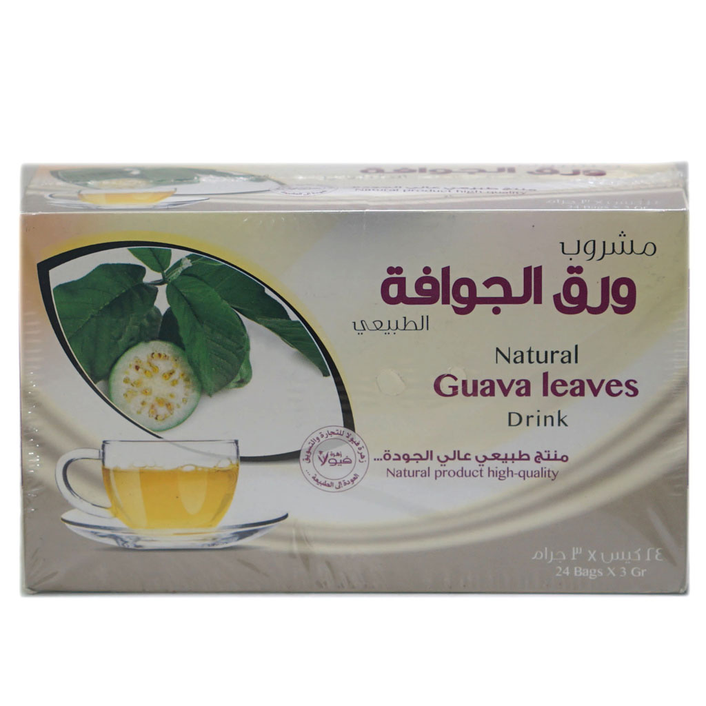 ناتشورال شاي مشروب الجوافة الطبيعي 24 كيس