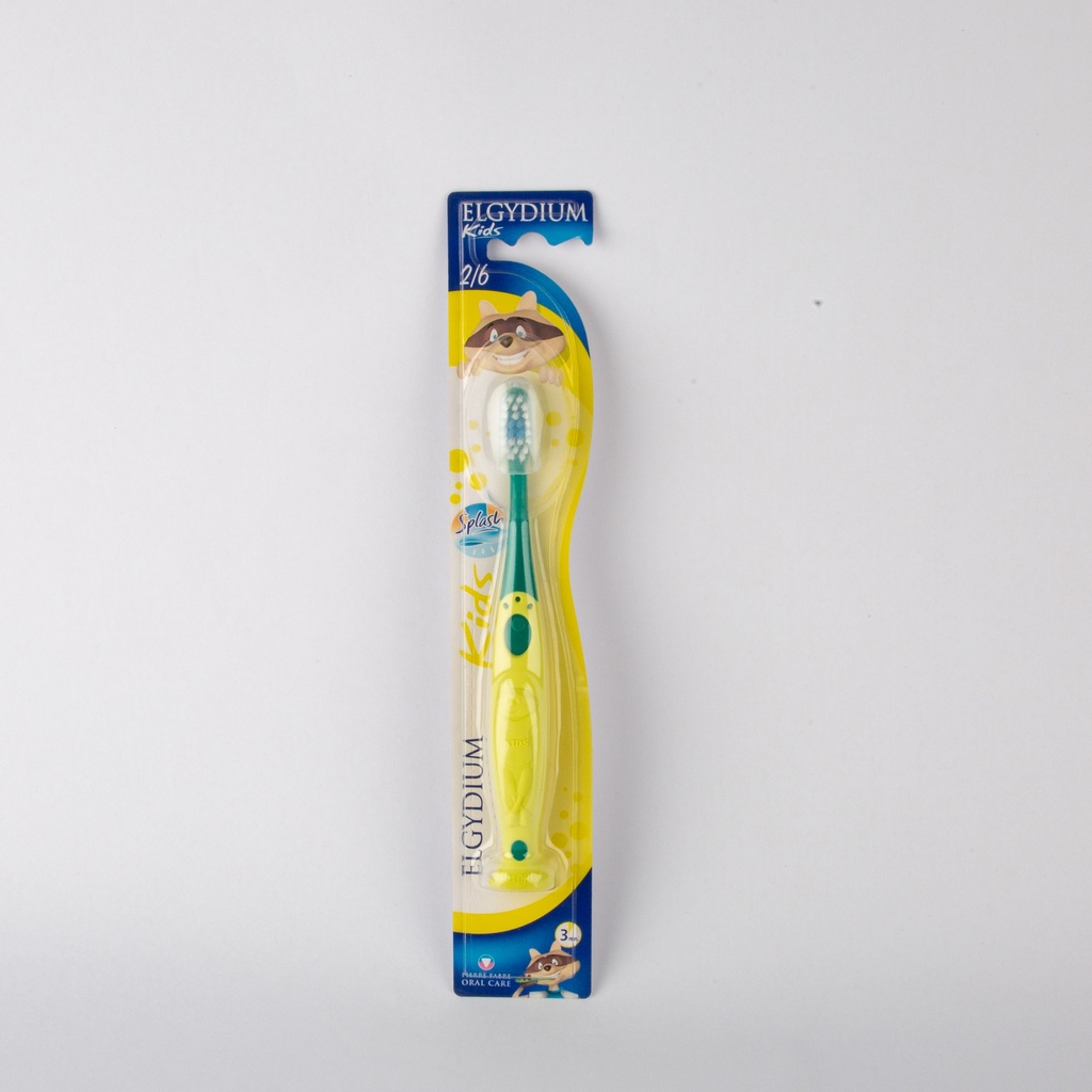 إلجيديوم فرشاة أسنان أطفال- سمكة القرش- عمر 2ل6 سنوات
