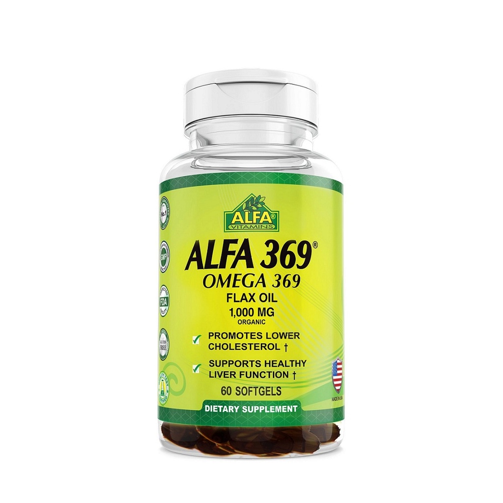 Alfa Omega 3.6.9 Flax Oil 1000Mg 60'S