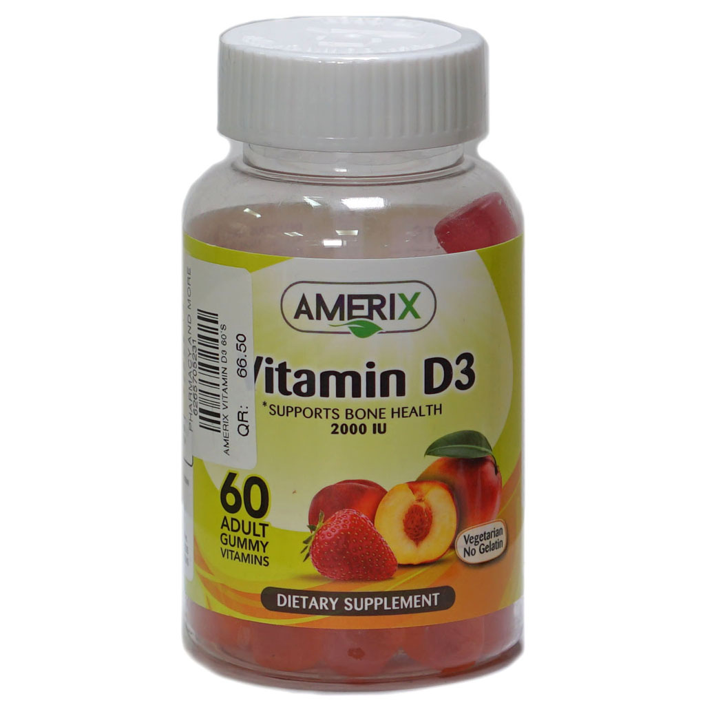 Amerix Vitamin D3 60'S