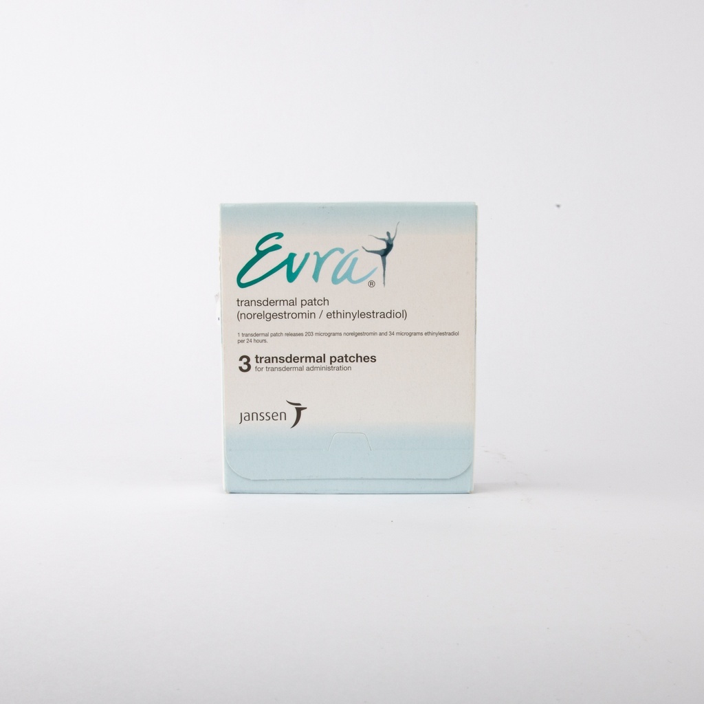 Evra Transdermal Patches 3'S-