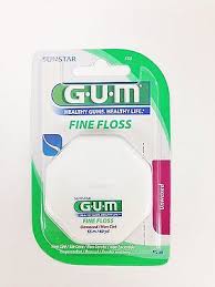 Gum Fine Floss Unwaxed (555)