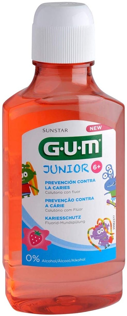 Gum Junior Rinse Mouth Wash 300Ml