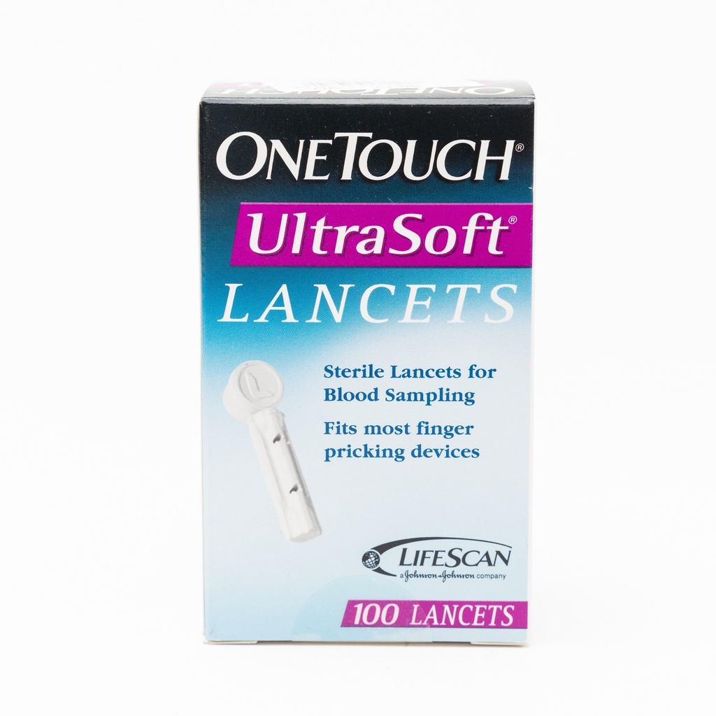 One Touch Ultrasoft Lancets 100'S