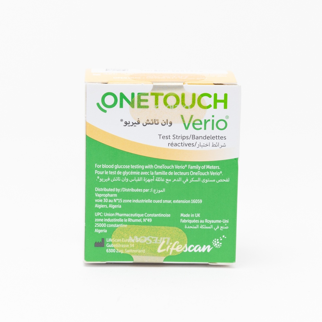 One Touch Verio Strips 50'S-