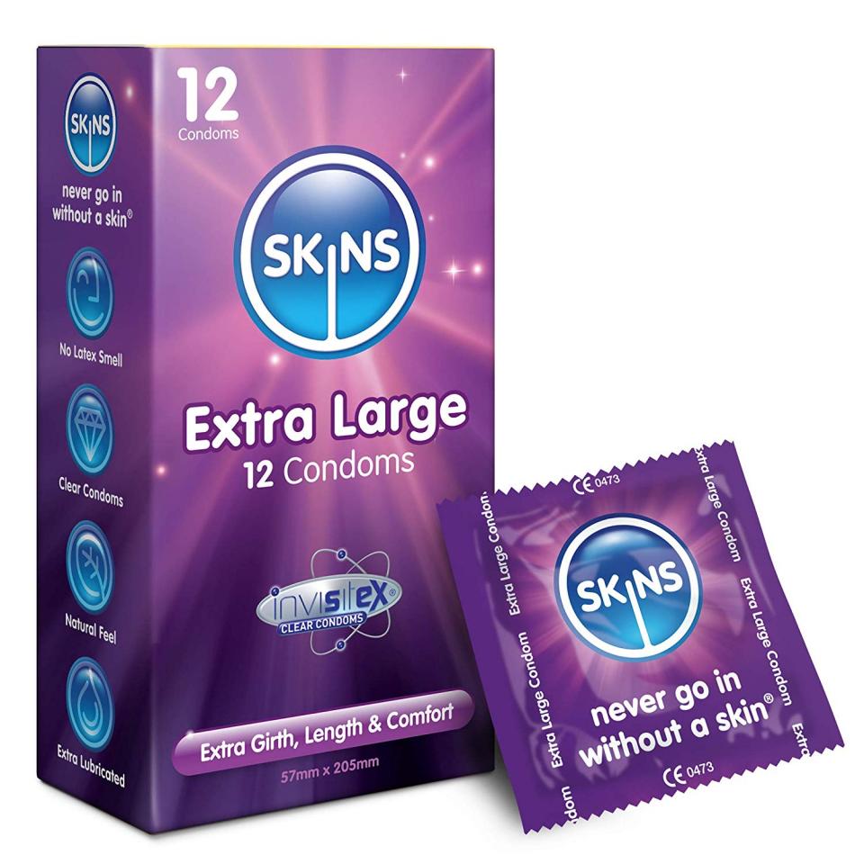 Skins Extra Large Lub Condoms