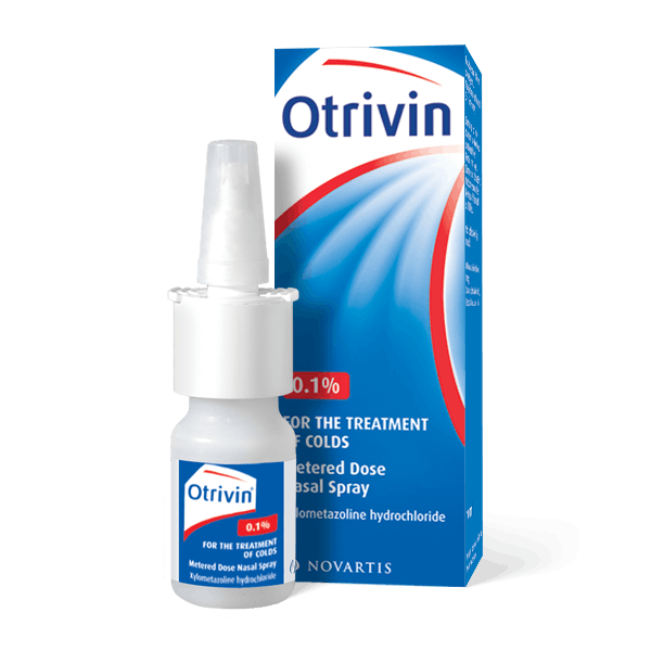 Otrivin 0.1% Adult Spray 10Ml-