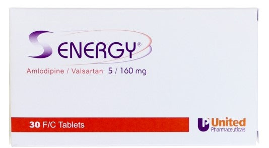 Senergy 5/160Mg 30'S