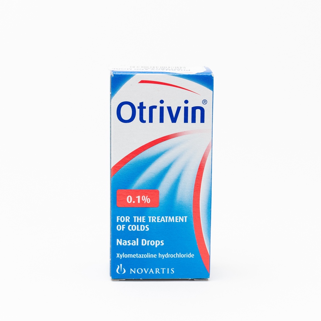 Otrivin 0.1% Nasal Drops Adult