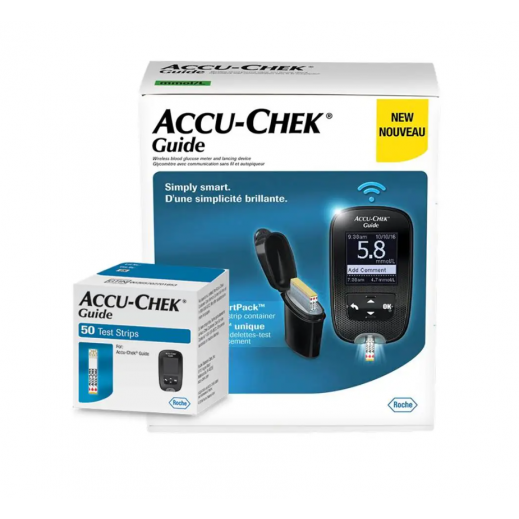 Accu Chek Guide Device +50 Strips