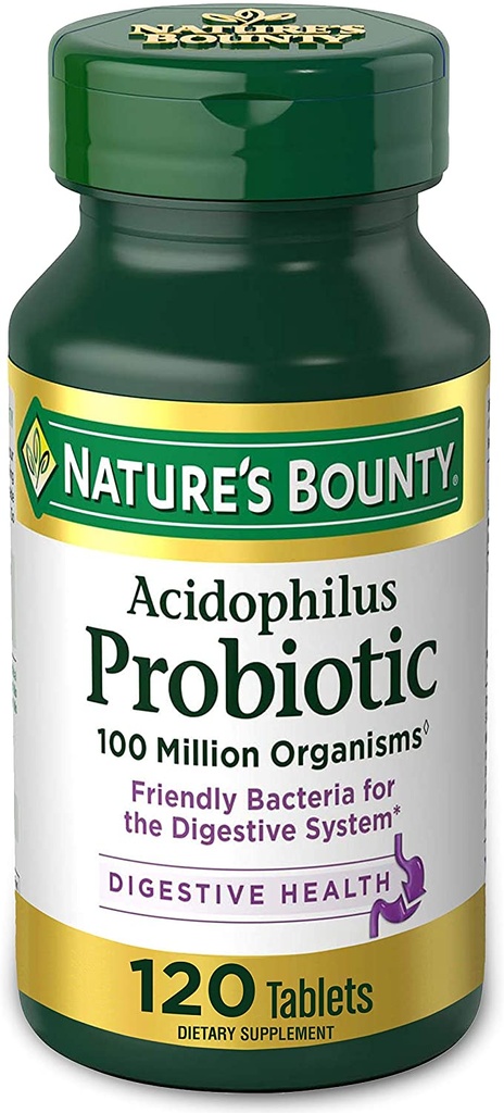 Nb Acidophilus Probiotic Capsules 120'S