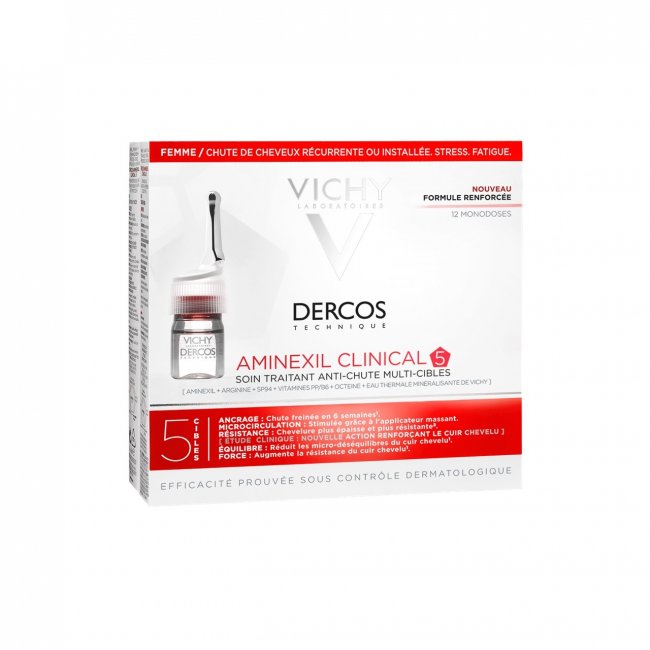 Vichy Aminexil Clinical 5 Women 12 Ampoules(P&M)