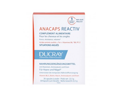 Ducray Anacaps Reactiv Trio
