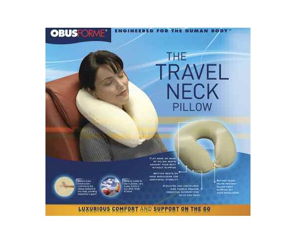 OBUSFORME TRVELL NECK AND NECK PILLO