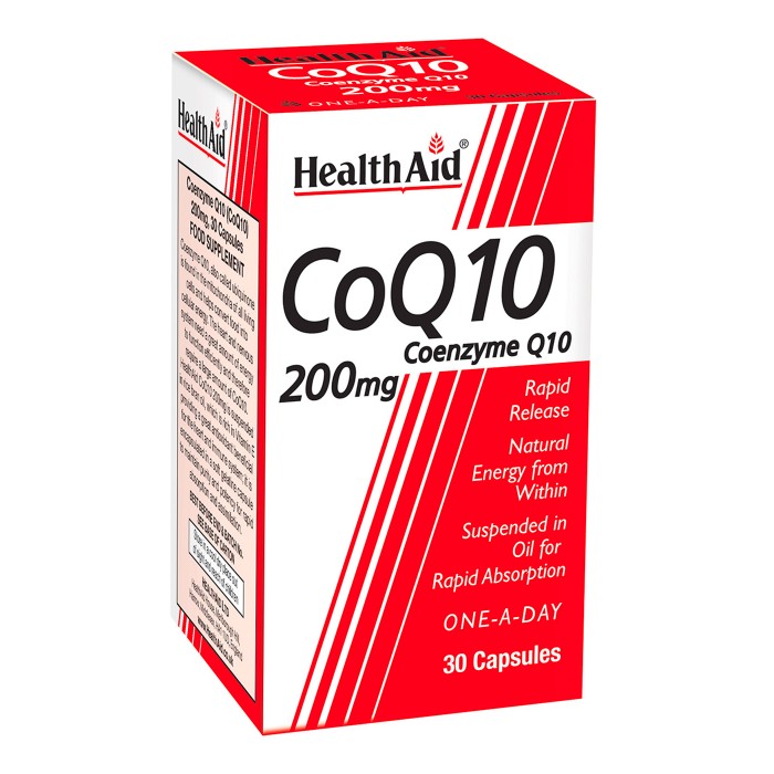 HealthAid Coq10 120Mg Cap 30'S