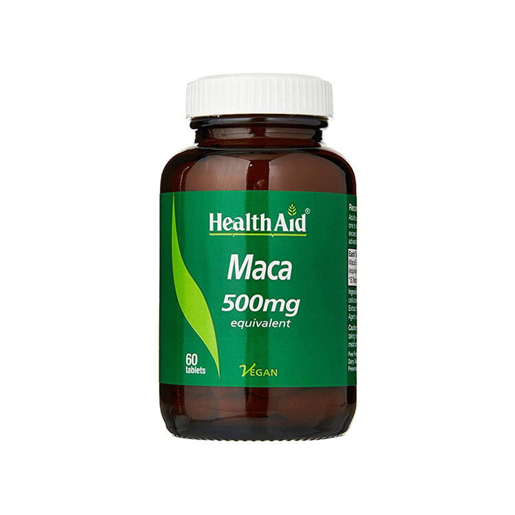 HealthAid Maca 500Mg Vegan Tab 60'S
