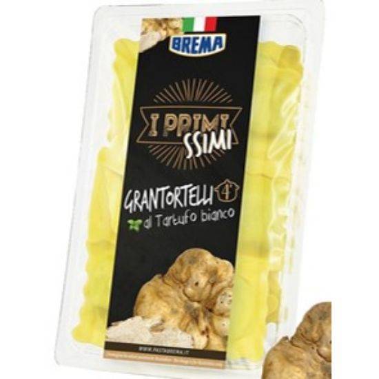 BREMA GRANTORTELLI WITH
WHITE TRUFFLE 250G