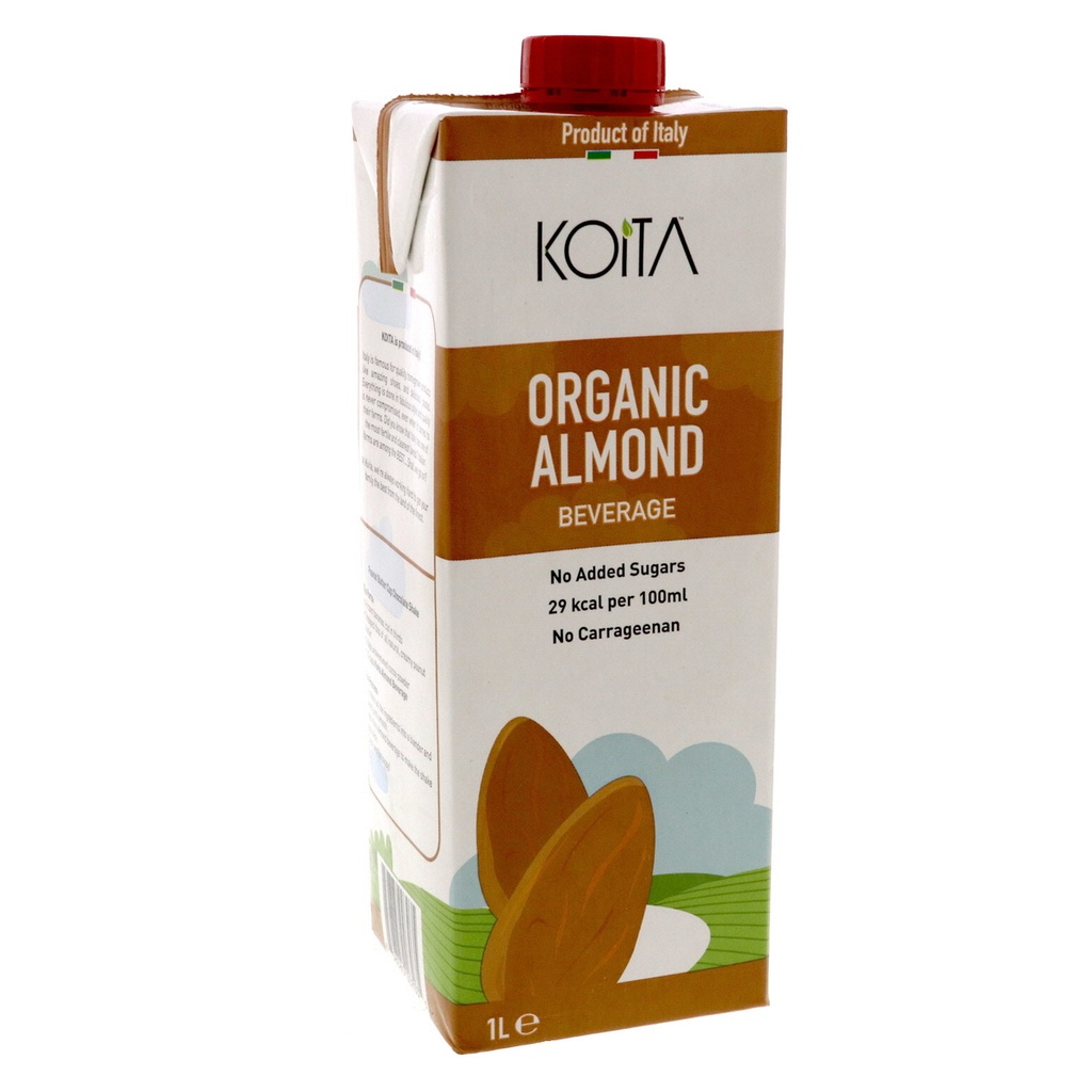 Koita Organic Almond Milk No Added Sugar 1Litre