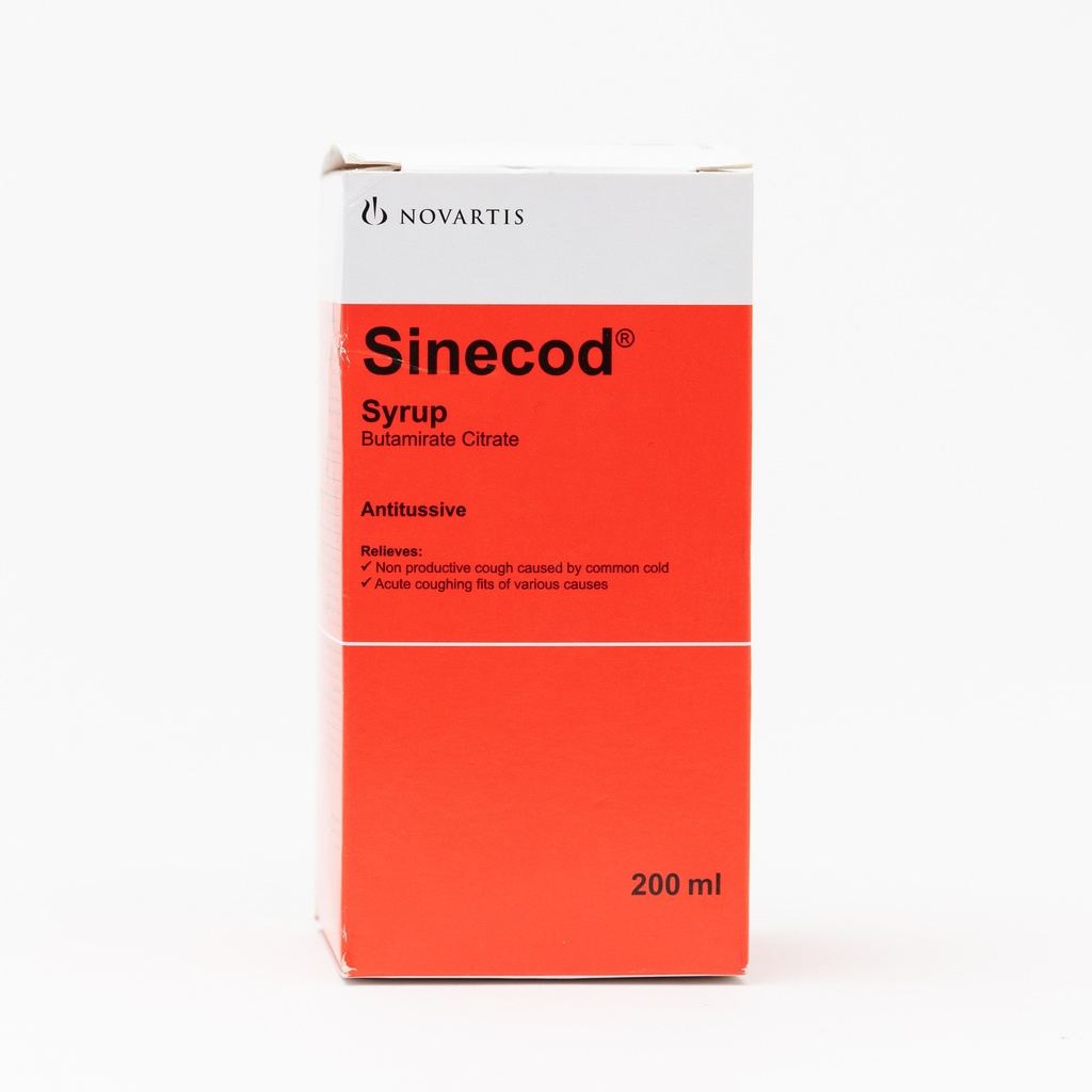 Sinecod Syrup 200Ml-