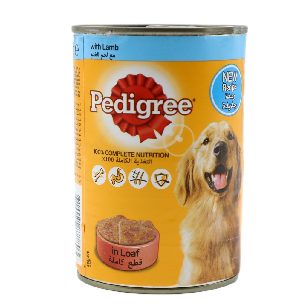Pedigree Lamb Chum Tin 400g