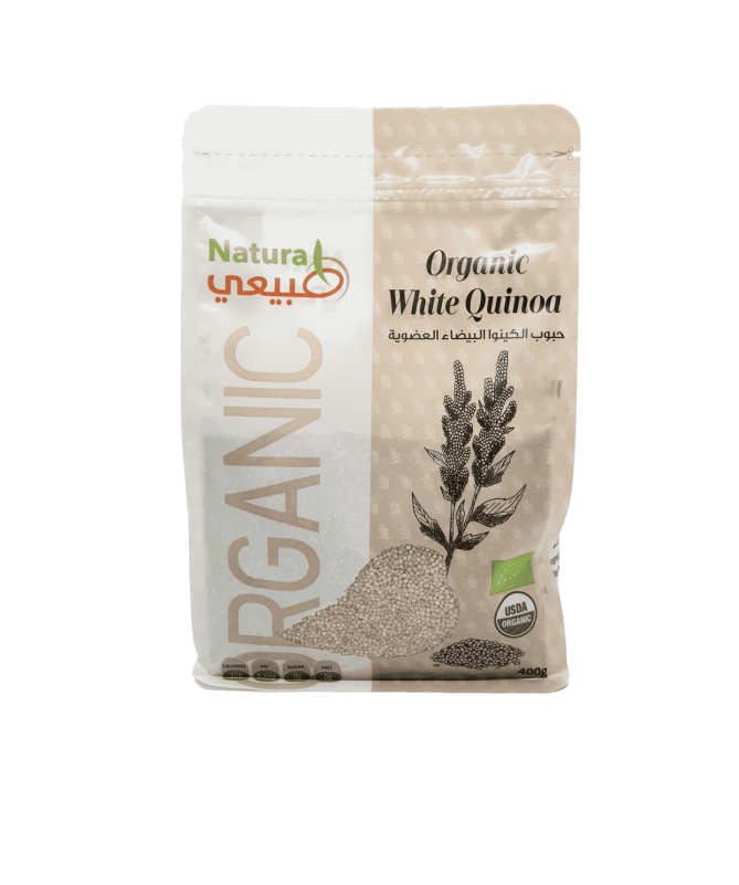 ORGANIC WHITE QUINOA 400G