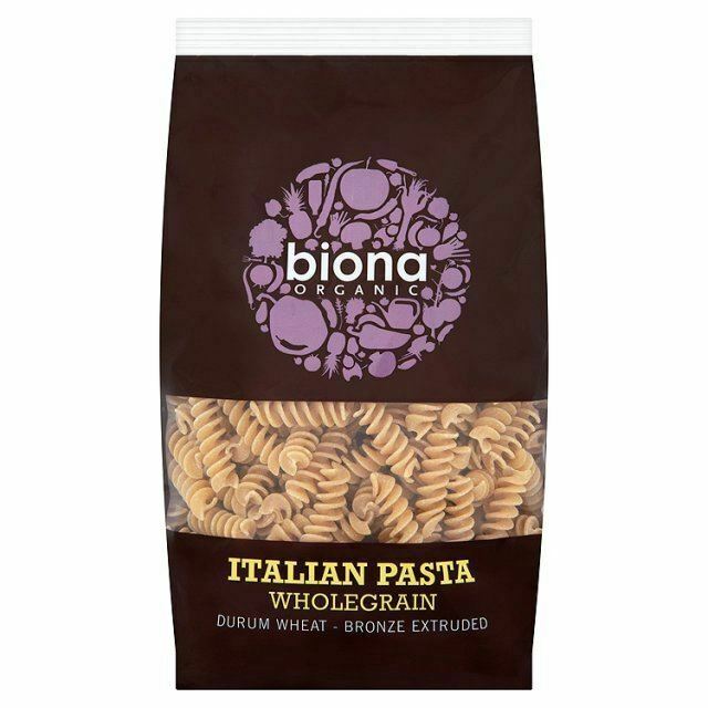 Biona Whole Wheat Fusilli 500g