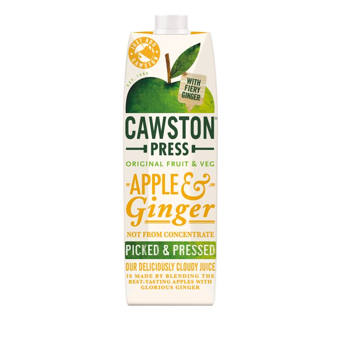 Cawston Press Apple &amp; Ginger Juice 1L