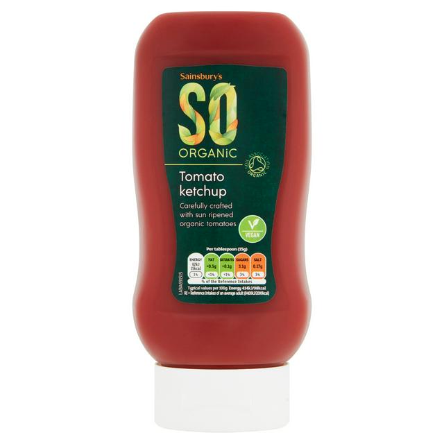 Sainsbury's SO Organic Tomato Ketchup 460g
