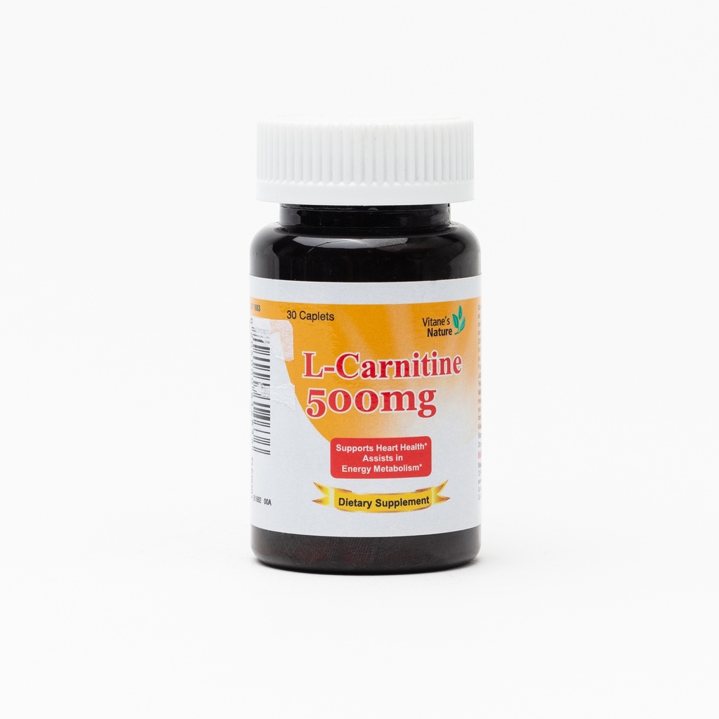 Vitane L-Carnitine 500Mg Capsule  30'S-