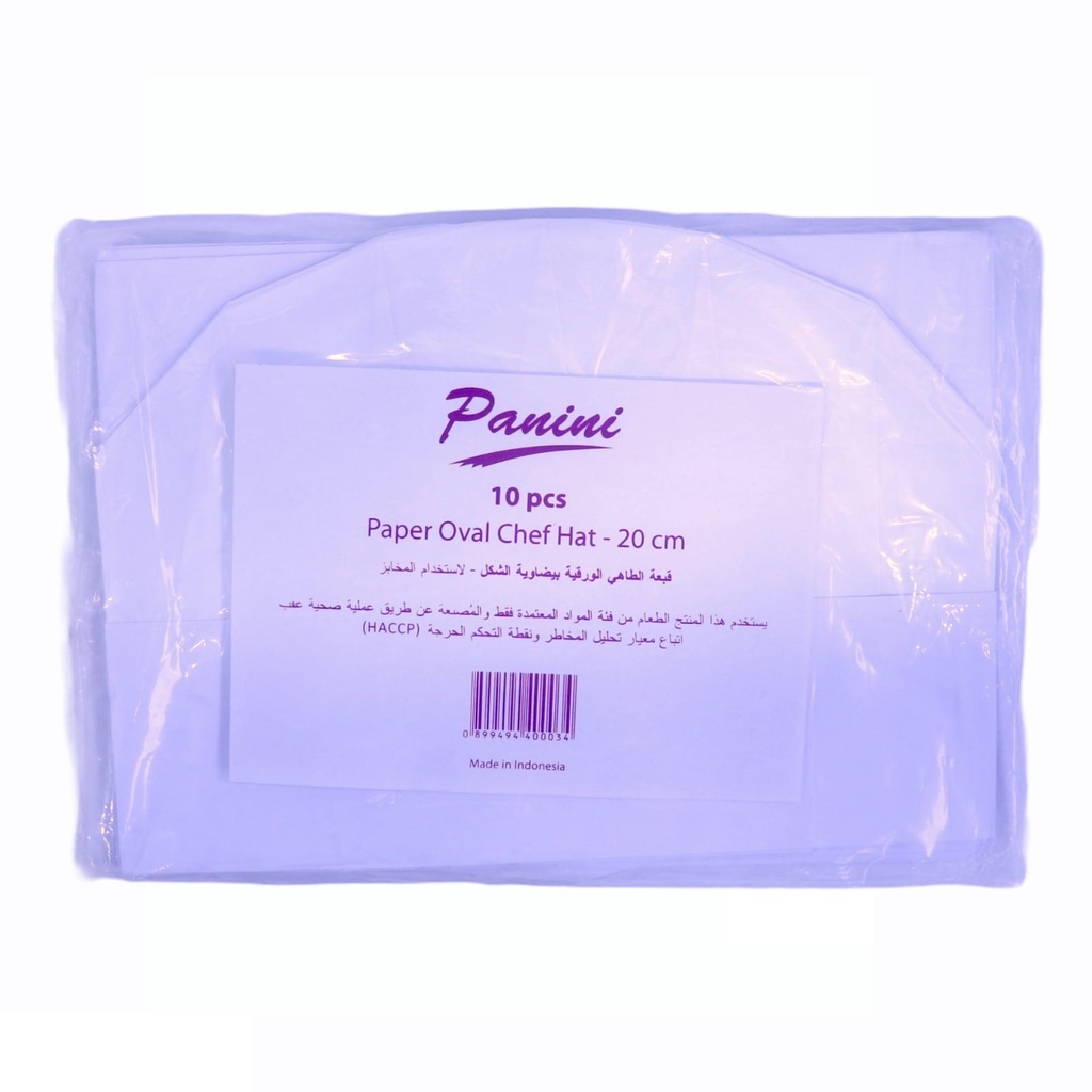 Panini Oval Paper Chef