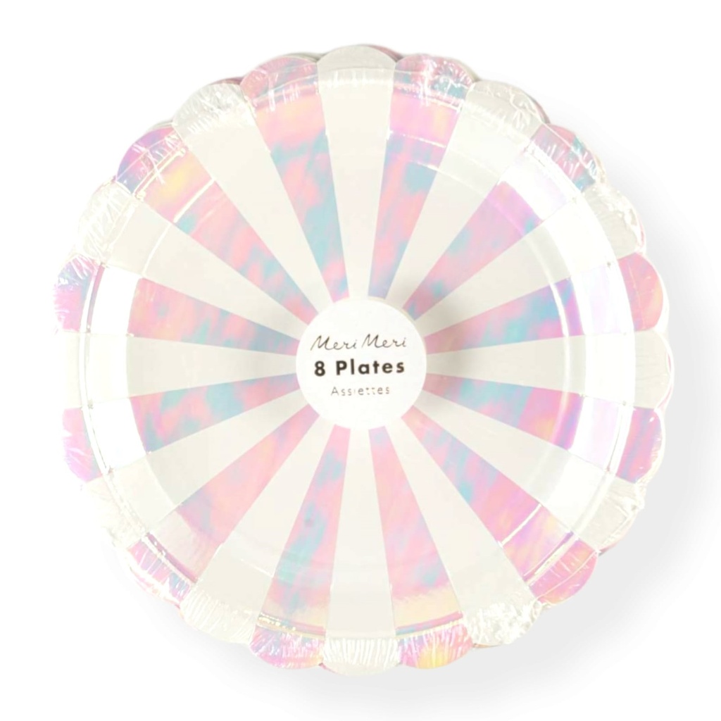IRIDESCENT PLATE SM S/8