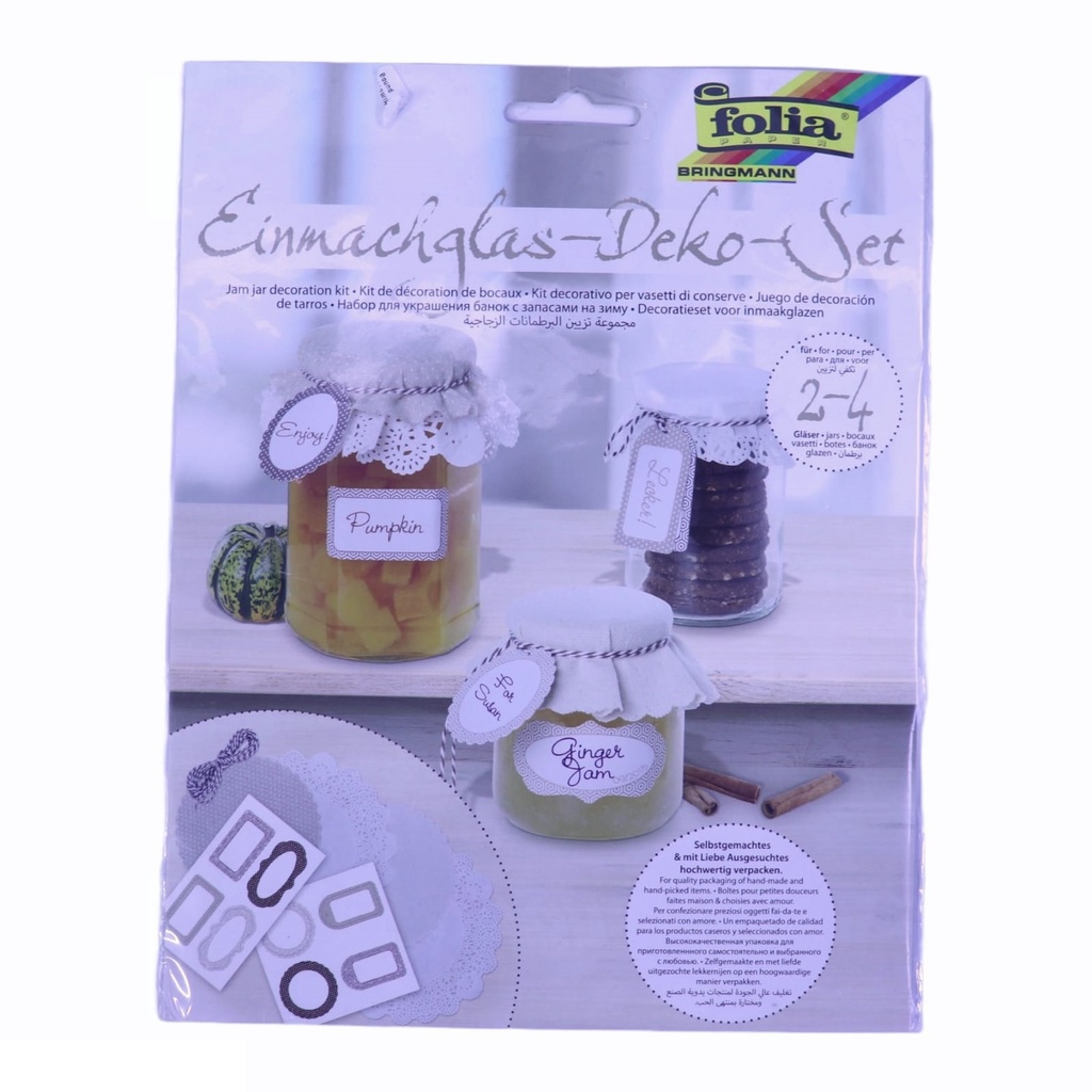 Jam jar decoration kit 1