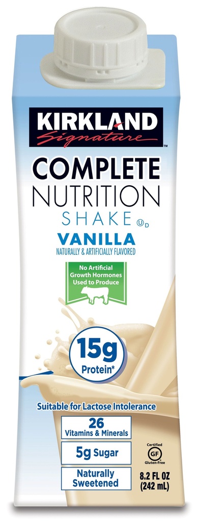 KIRKLAND COMPLETE Nutrition Shake Vanilla