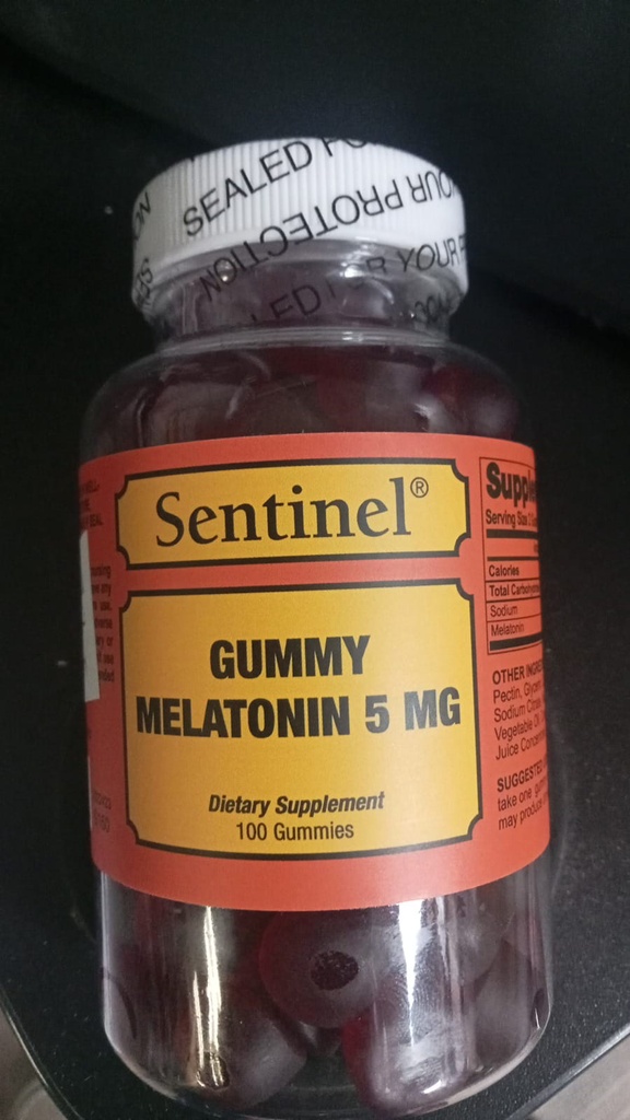 SENTINEL GUMMY MELATONIN 5MG