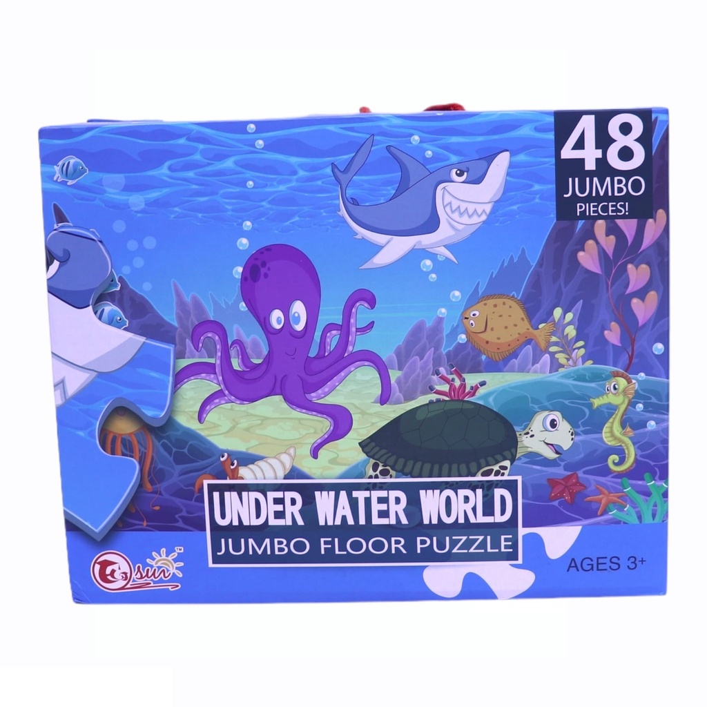 Under water world Jumbo floor puzzle 48pcs
