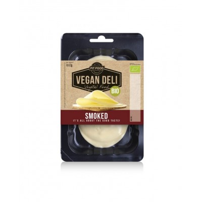 FIT-FOOD ORGANIC VEGAN
SANDWICH FILLING CHEESE
FLAVOR SMOKED 160G