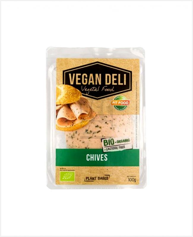 FIT-FOOD ORGANIC VEGAN
SANDWICH FILLING CHIVES
100G