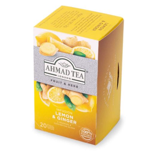 AHMAD TEA ALU TB LEMON  GINGER 20X2G